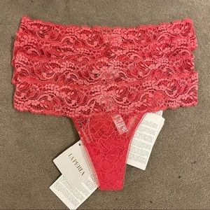 Le Perla Panties pack of 4 peach